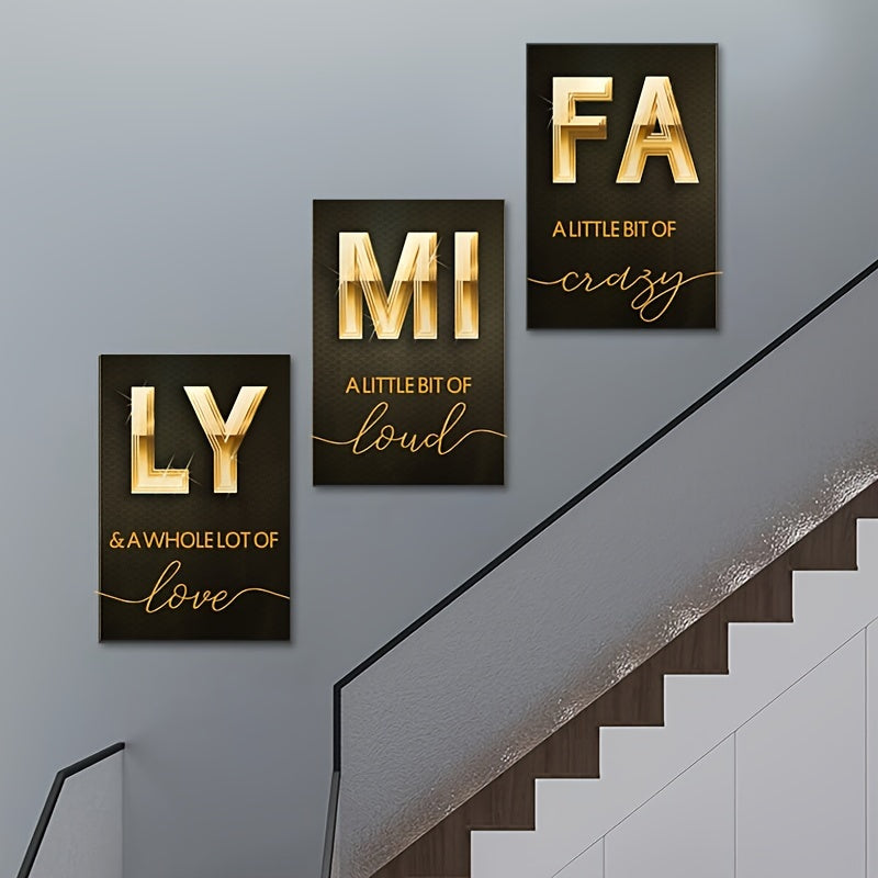 Ensemble 3 Toiles Family