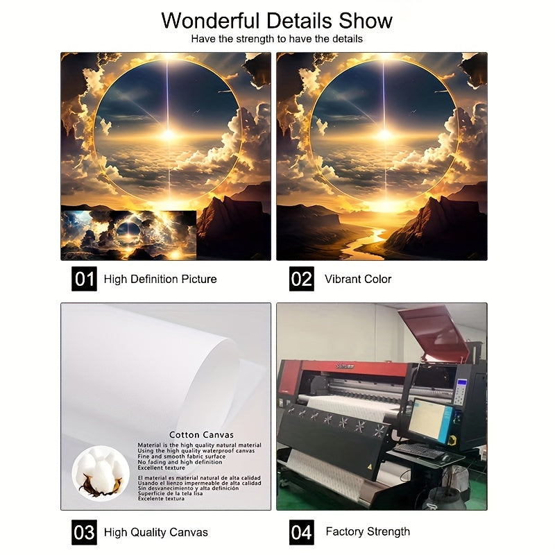 Peinture à l’Huile Inspirée de la Nature