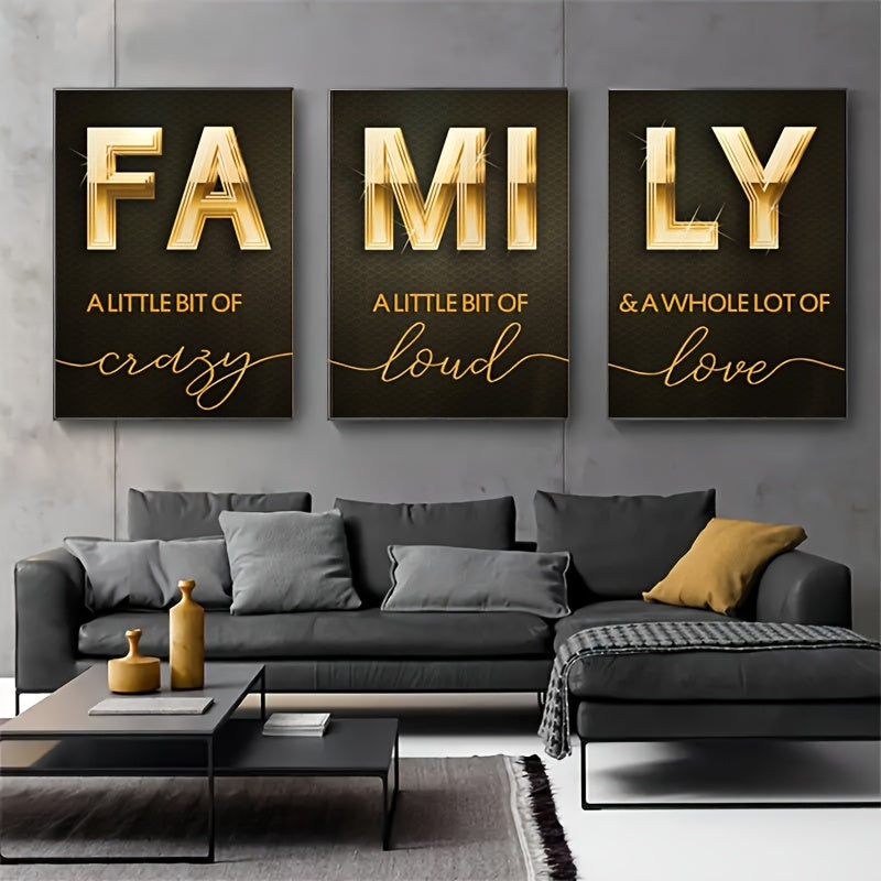 Ensemble 3 Toiles Family