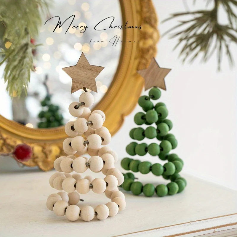 Sapin de Noël Nordique en Bois