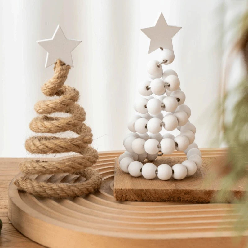 Sapin de Noël Nordique en Bois