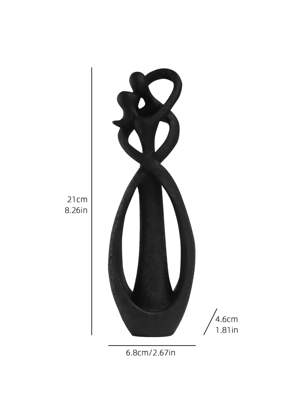 Sculpture Couple Enlacé