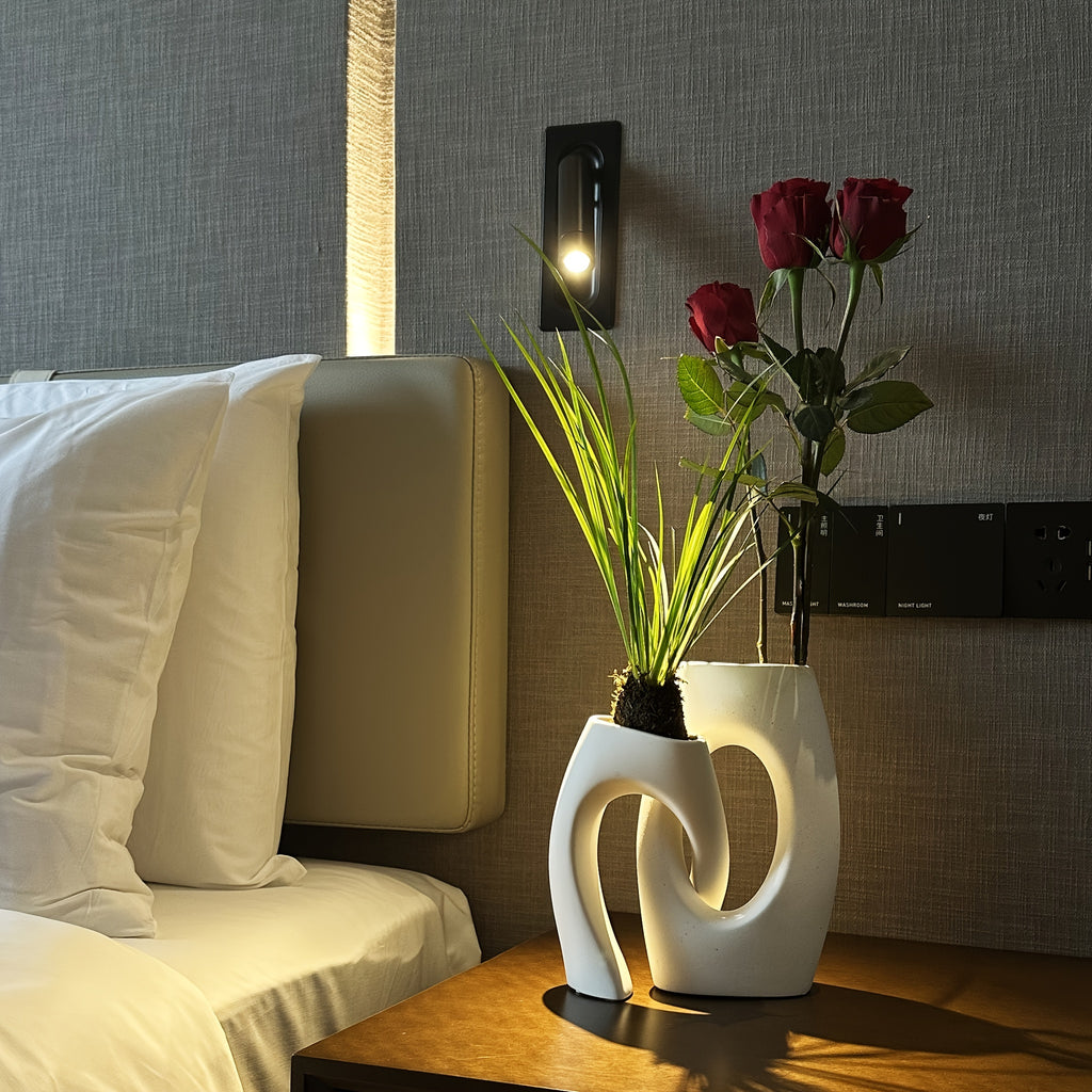 Ensemble de 2 Vases en Céramique Unique