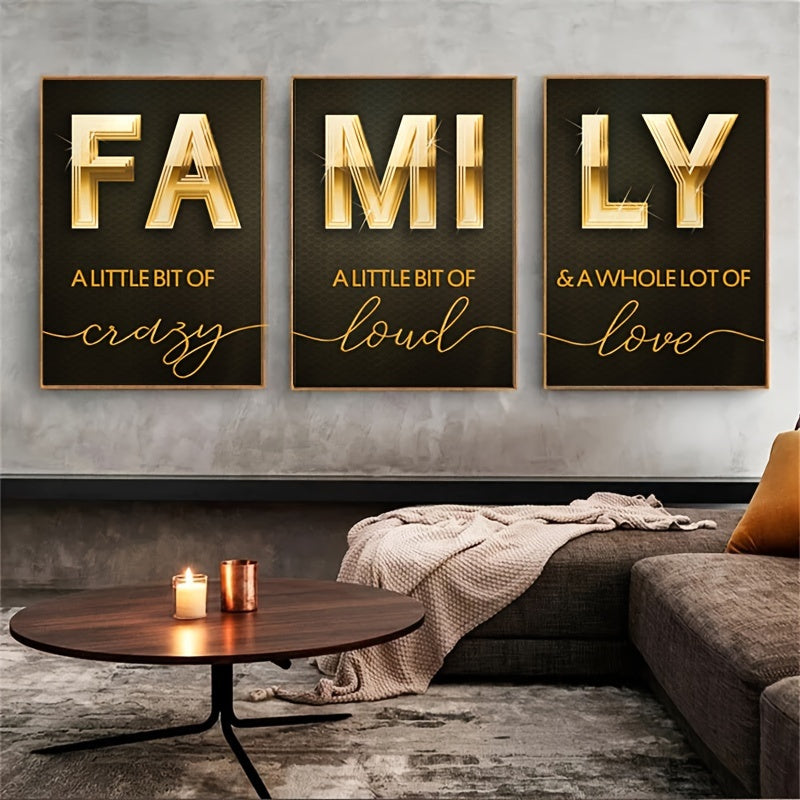 Ensemble 3 Toiles Family